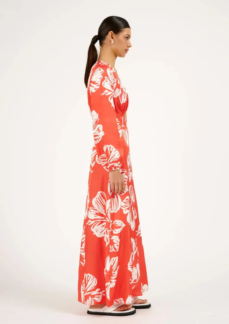 Maui Dress - Hibiscus Sunset