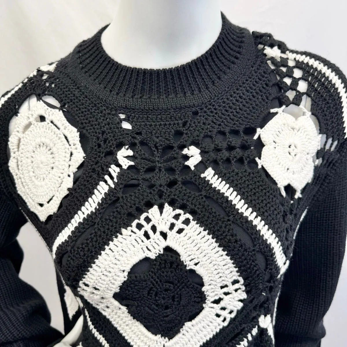 McQ Knit Patchwork Dress