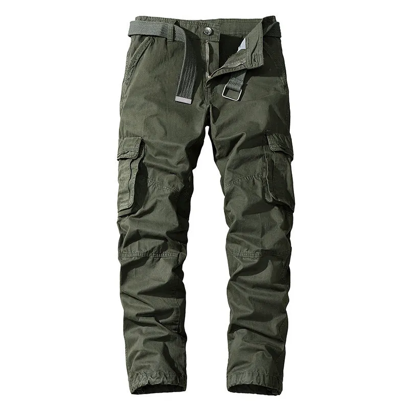 Men's Casual Multi-Pocket Pants Casual Pants