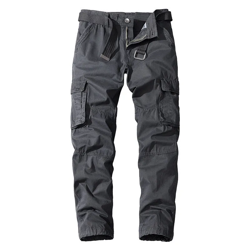 Men's Casual Multi-Pocket Pants Casual Pants