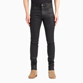 Men's Greyson Coated Noir Skinny Denim Pant