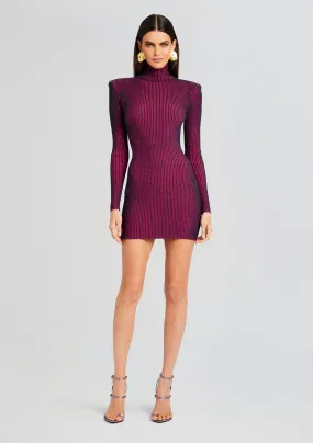 Moda Rib Knit Mini Dress