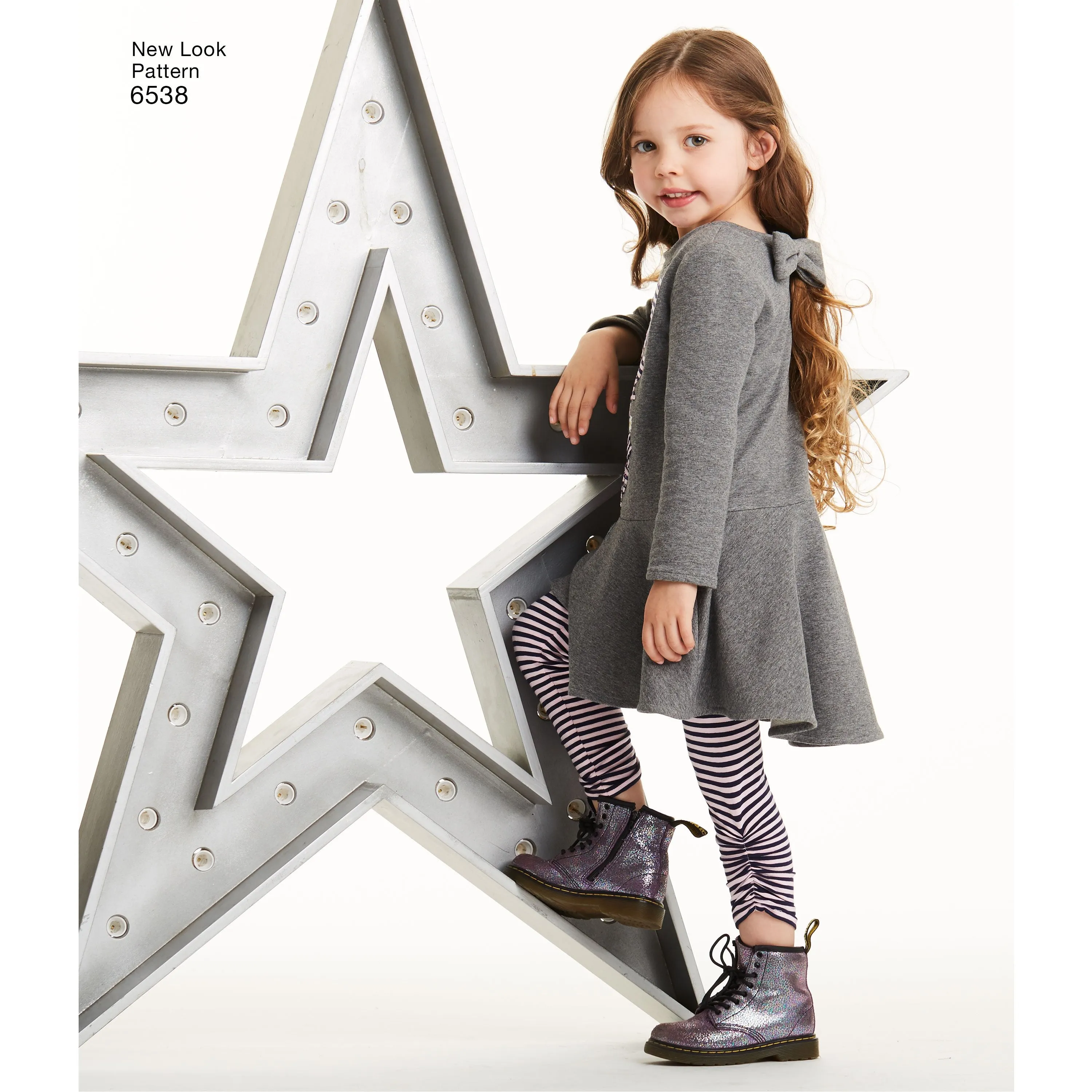 NL6538 Child's Knit Leggings and Dresses