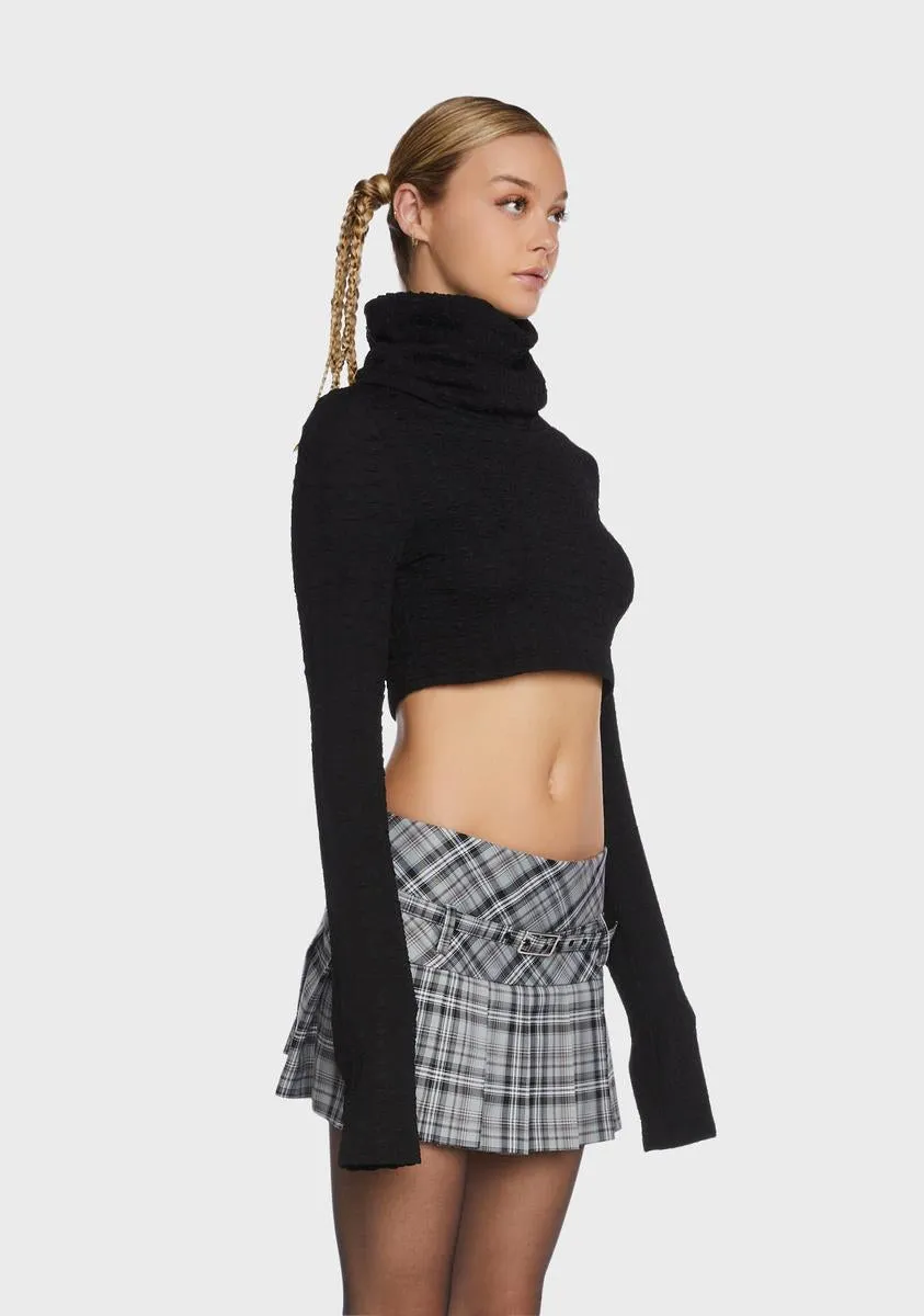 No Scrubs Turtleneck Top