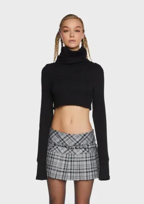 No Scrubs Turtleneck Top