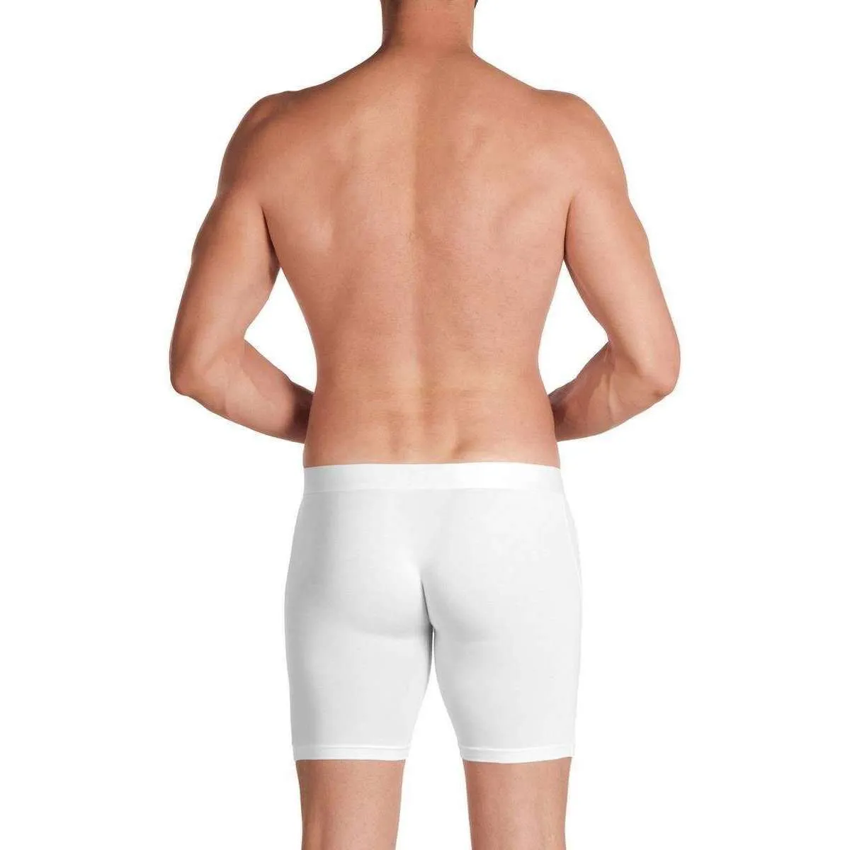 Obviously Primeman AnatoMAX Boxer Brief 6inch Leg - White