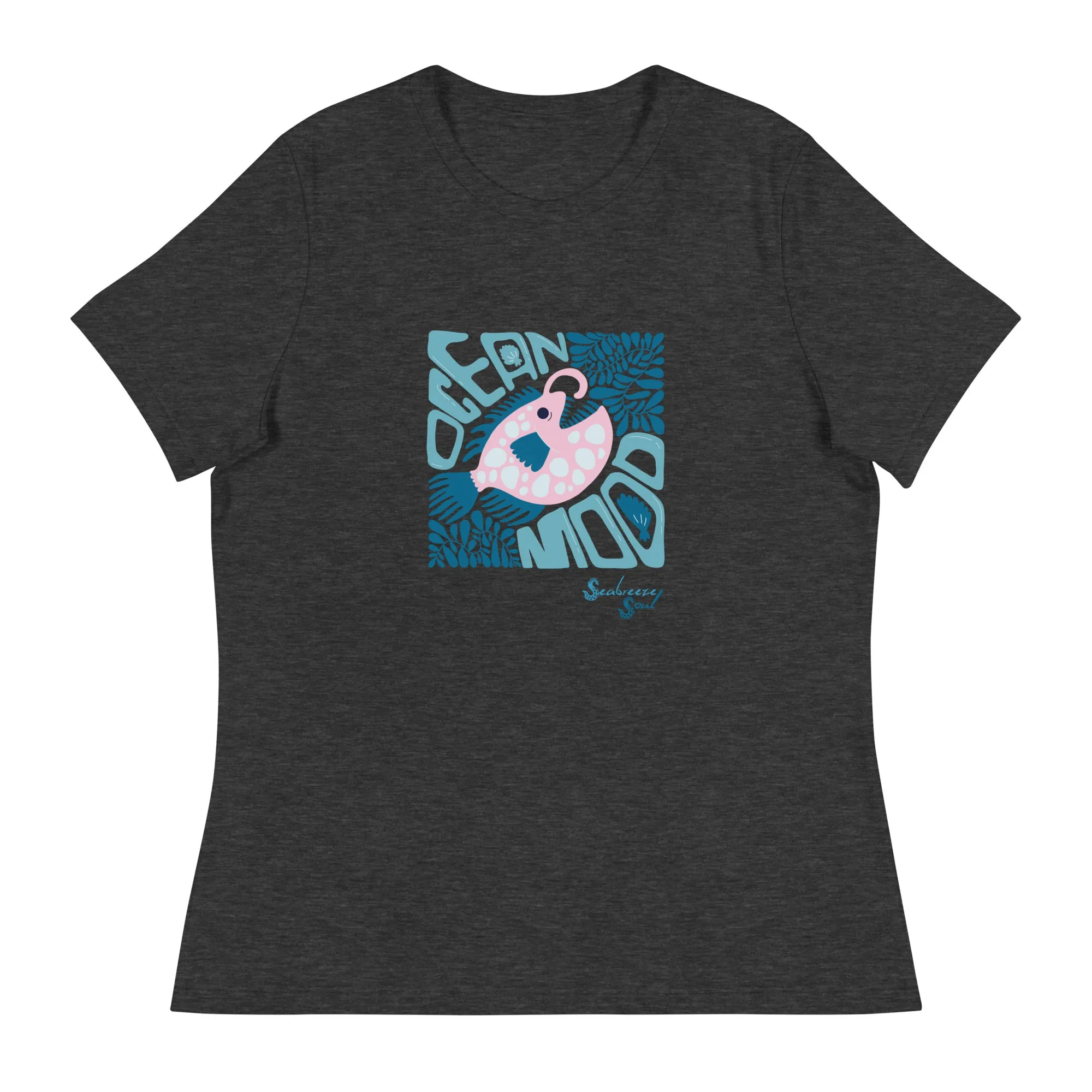 Ocean Mood Women's Relaxed Tee ~ Seabreeze Soul