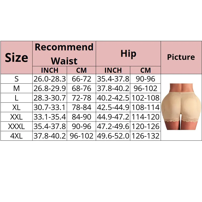 Padded Butt Lifting Underwear (Butt Enhancing Shapewear)