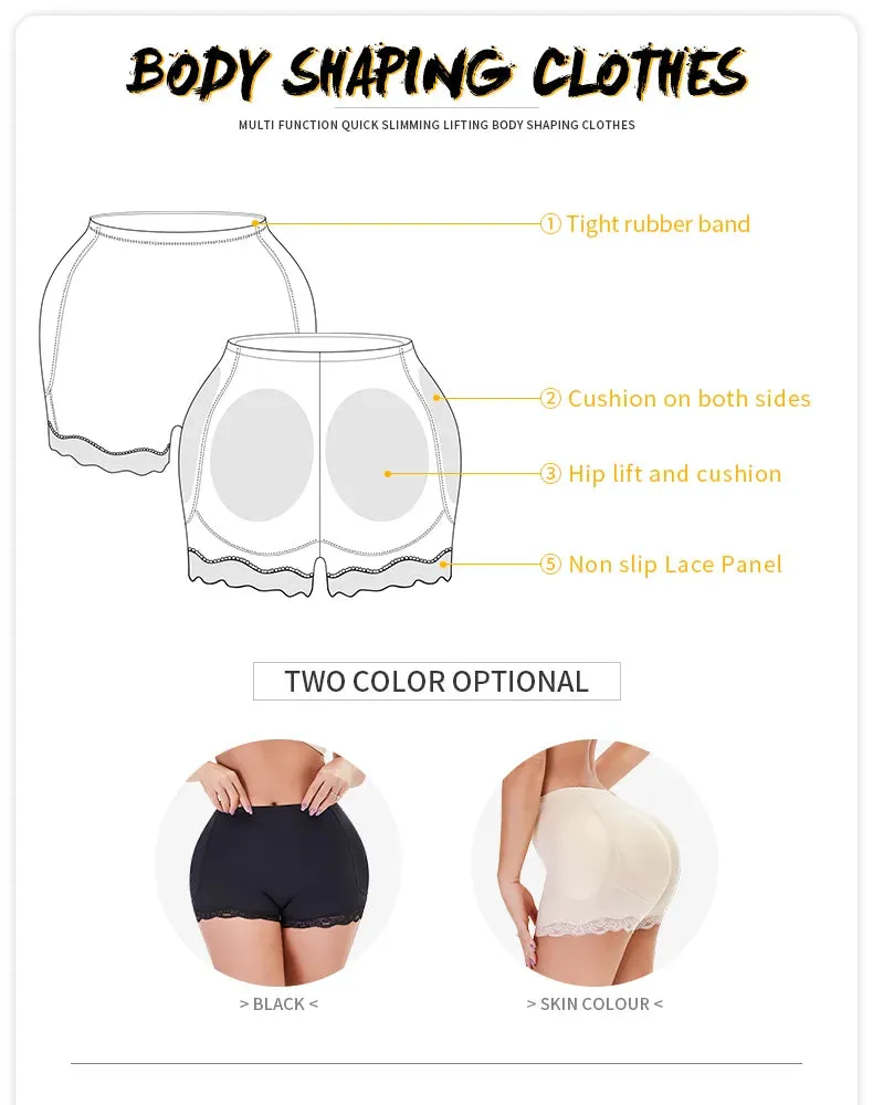 Padded Butt Lifting Underwear (Butt Enhancing Shapewear)