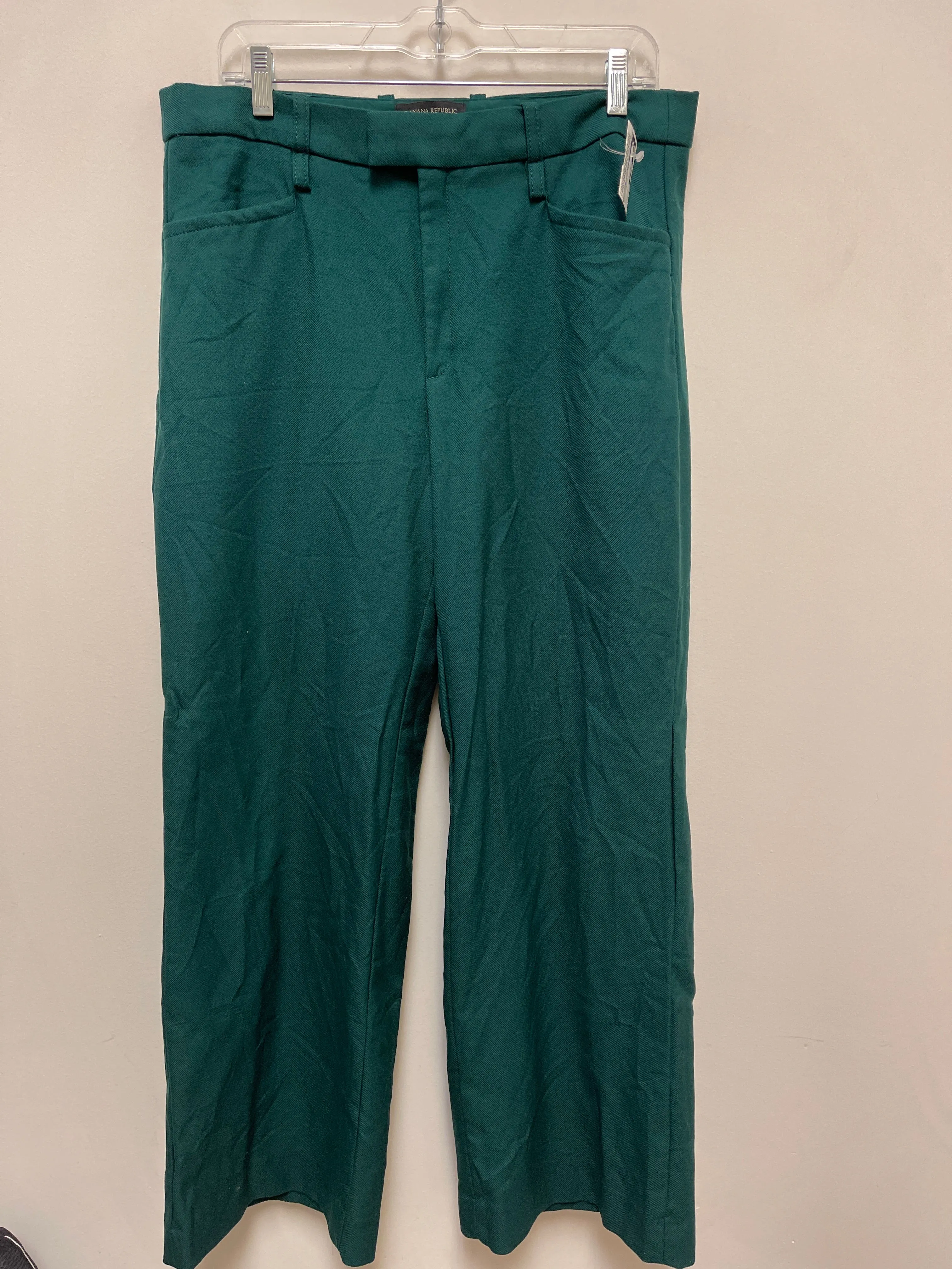 Pants Dress By Banana Republic In Green, Size: 12