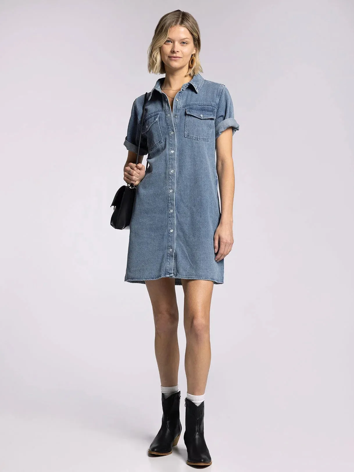 Phoenix Denim Dress