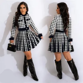 Plaid Sensation Casual Dress - Culture Heaven Special