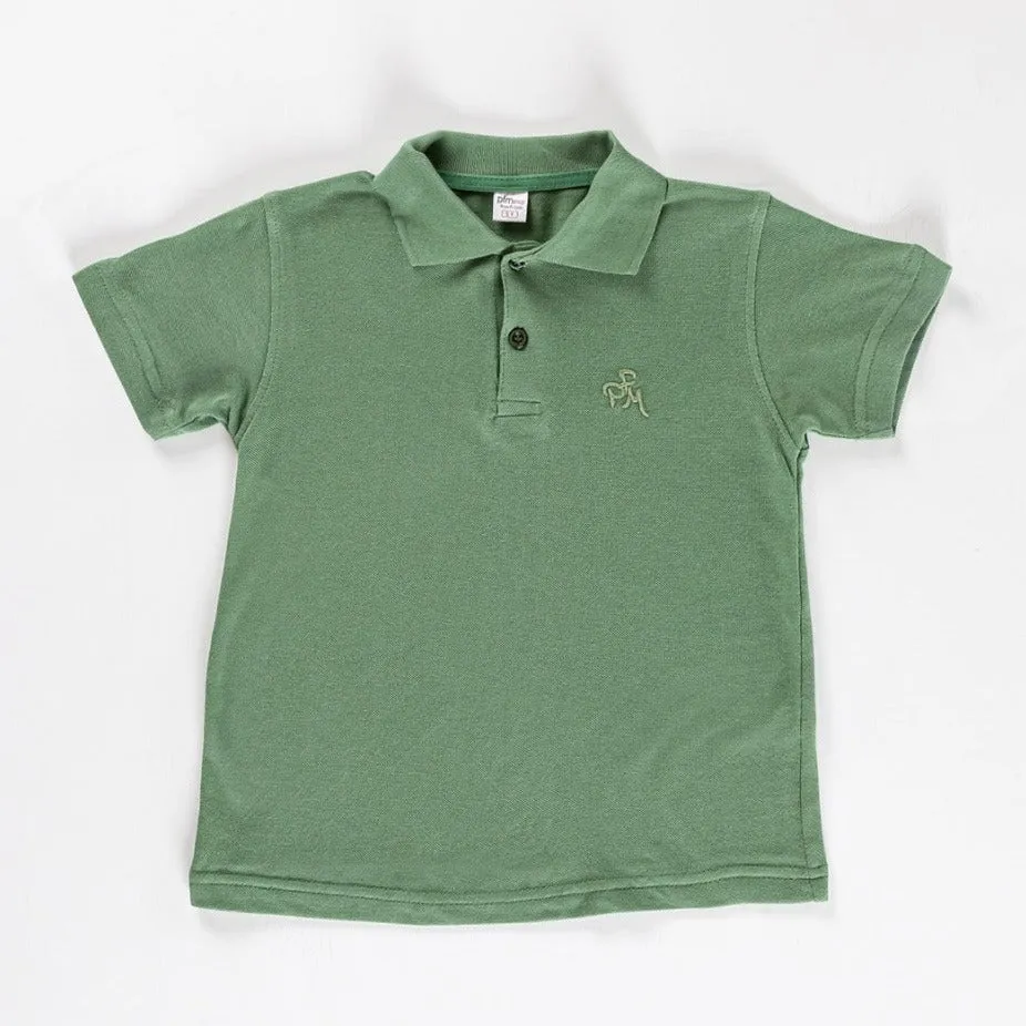 Plain Polo Boys Casual Set