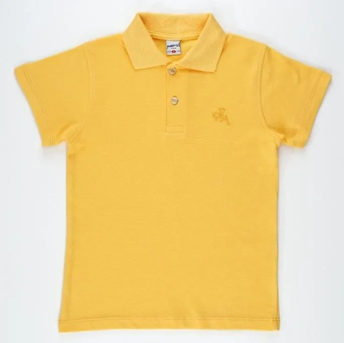 Plain Polo Boys Casual Set