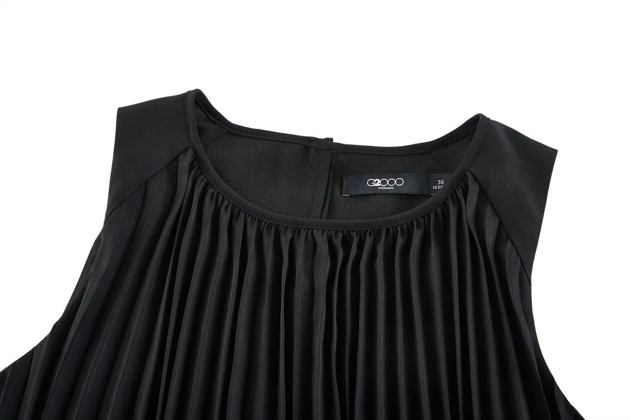 Pleated Halter Top