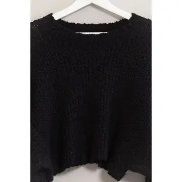 Popcorn Knit Pullover