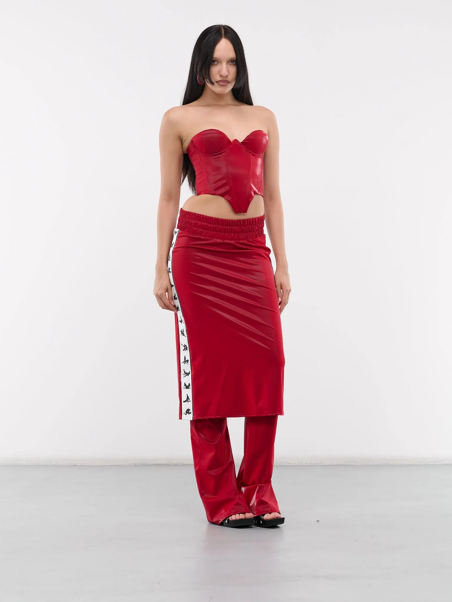 Premier Trouser Skirt (RTWTR065-PREMIER-RED-CARD)