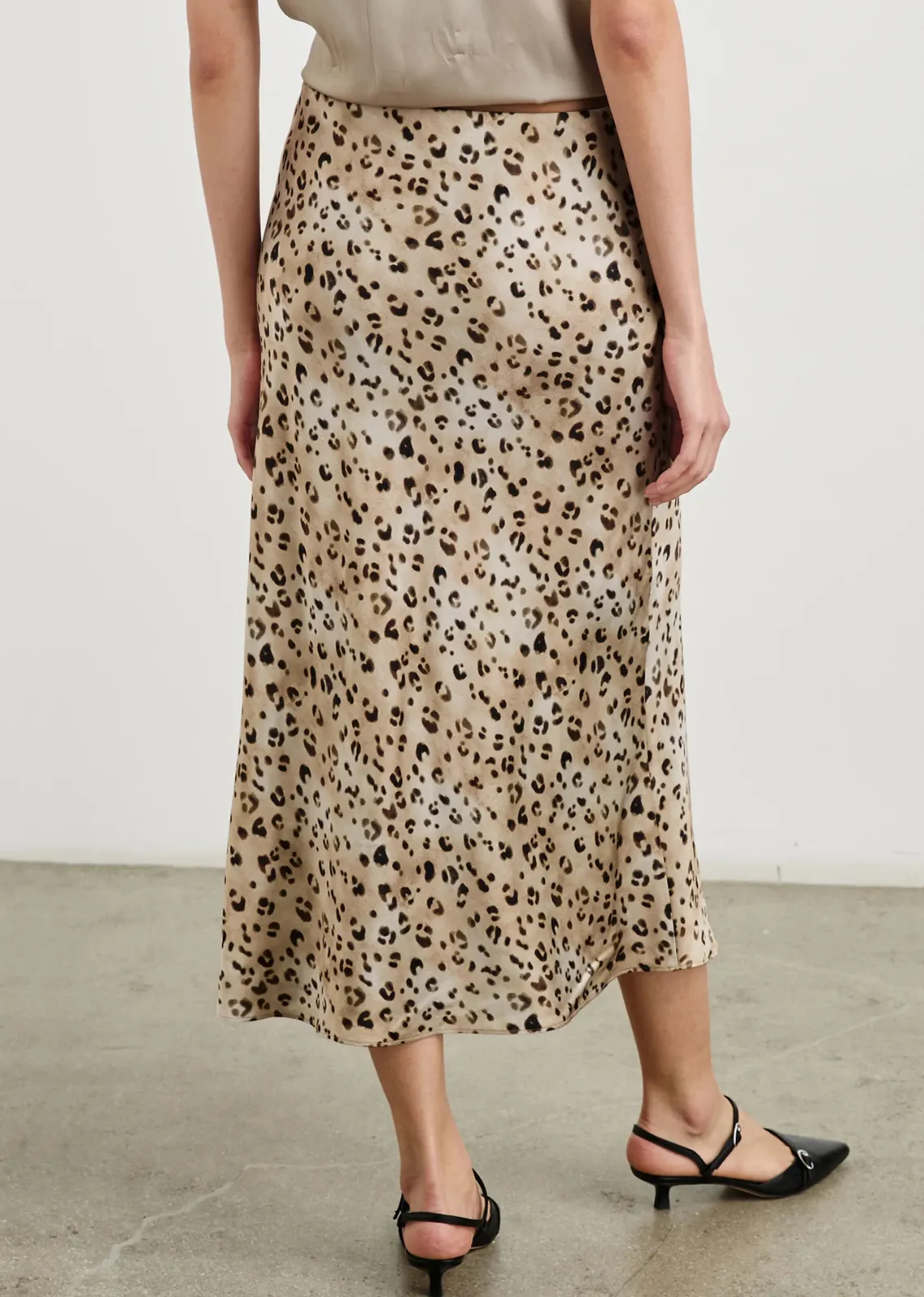 Rails Anya Skirt - Champagne Leopard