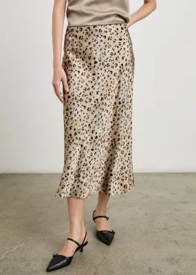 Rails Anya Skirt - Champagne Leopard