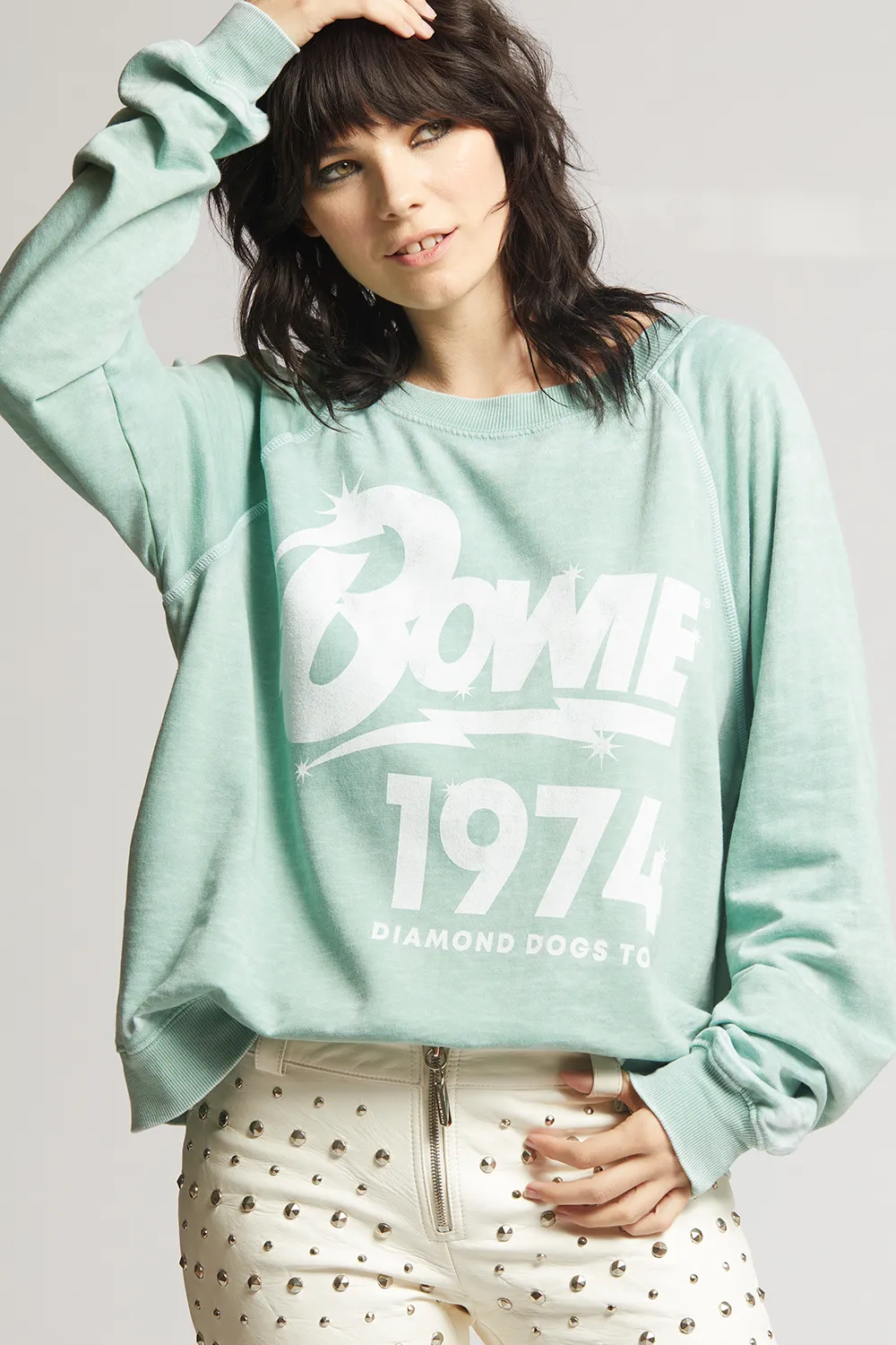 Recycled Karma Bowie Diamond Dogs Sweatshirt