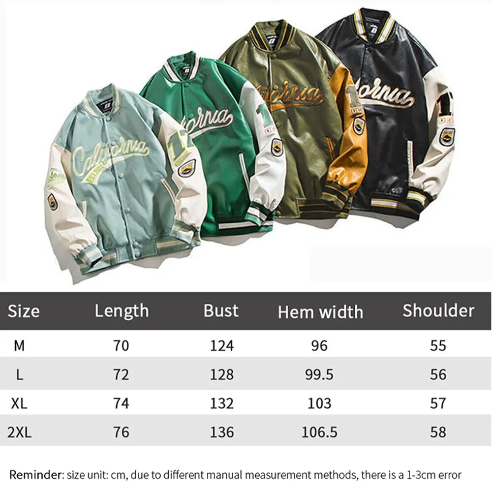 Retro Bomber Letterman Jacket