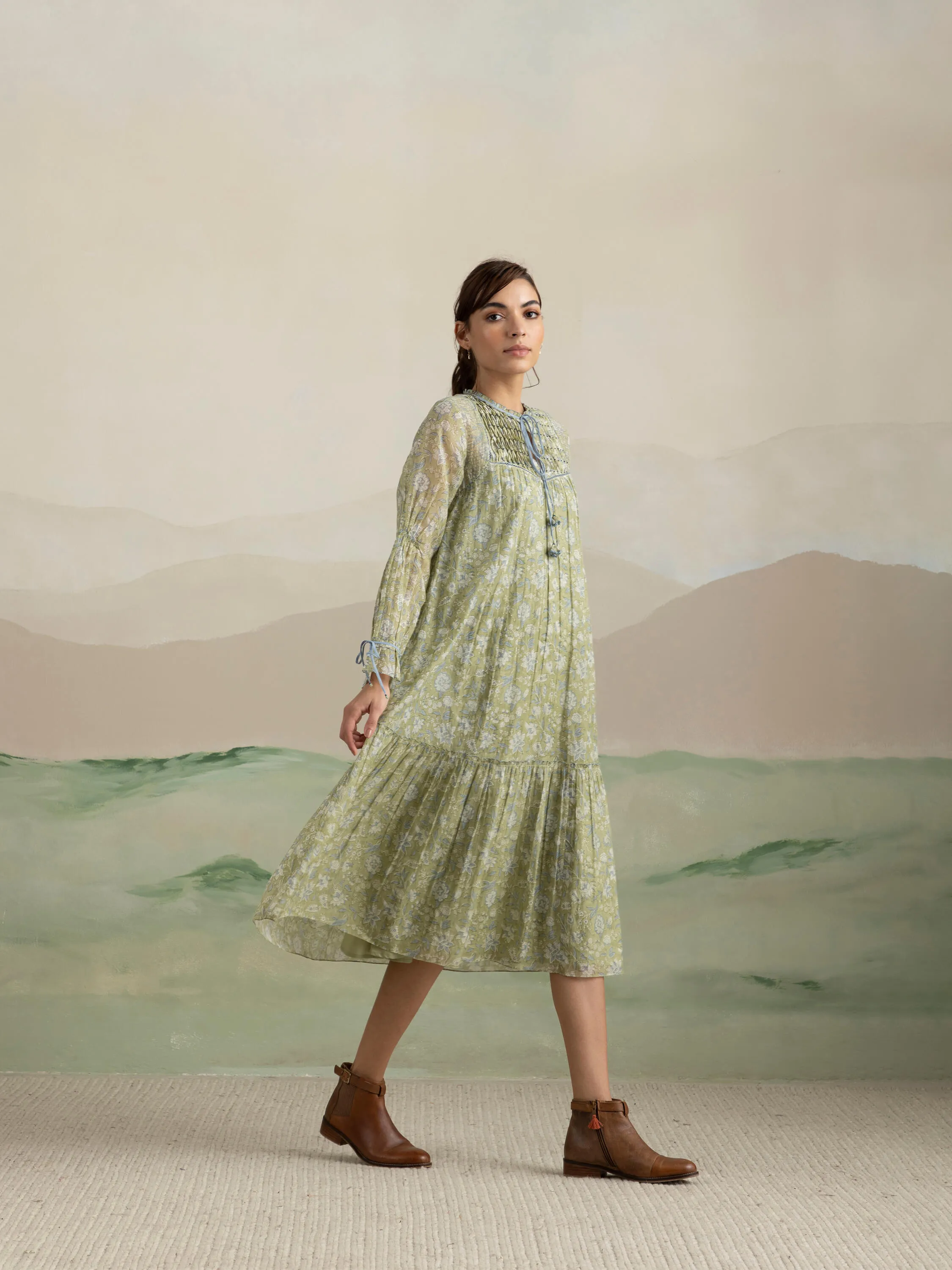 Rolling Hills Midi Dress