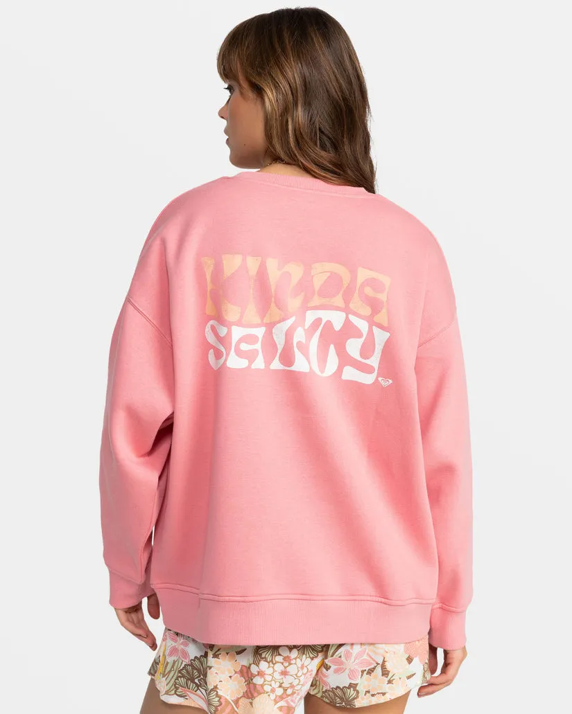 Roxy Morning Hike Sweatshirt-Mauve Glow