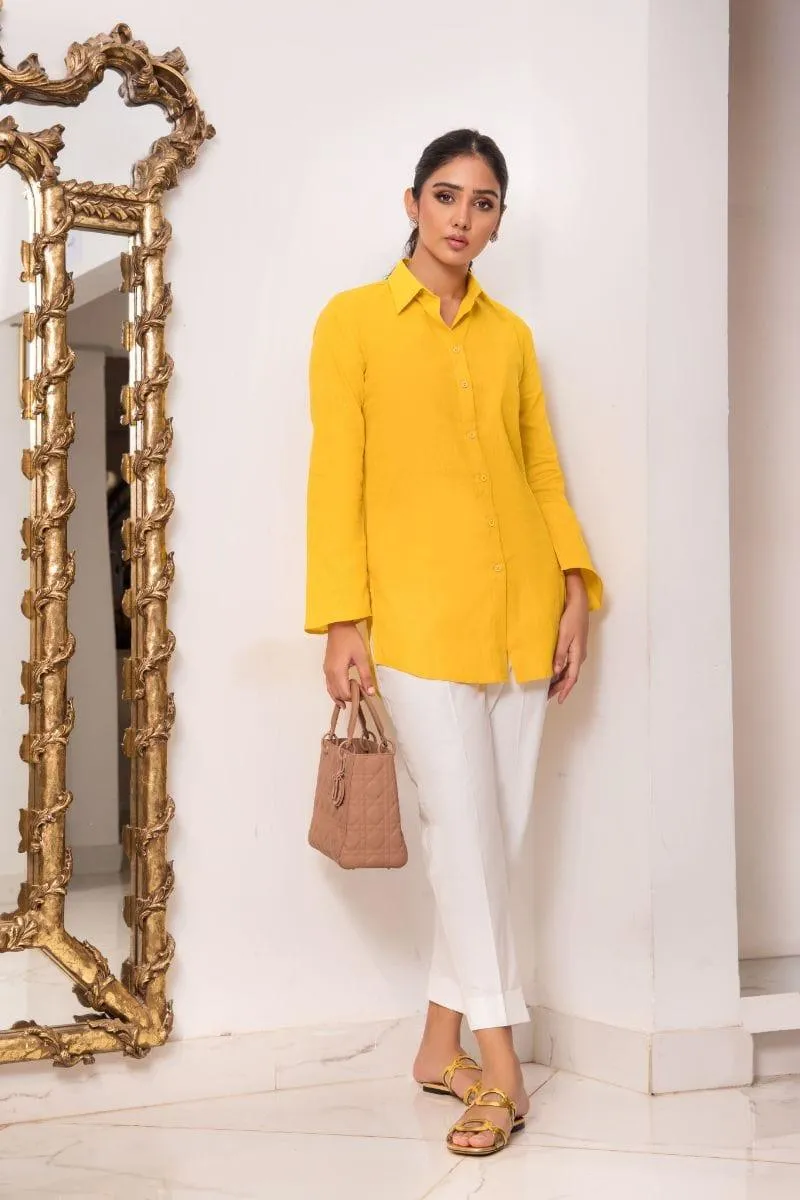 Shehrnaz - SHK- 1128 - 2 Piece - Yellow