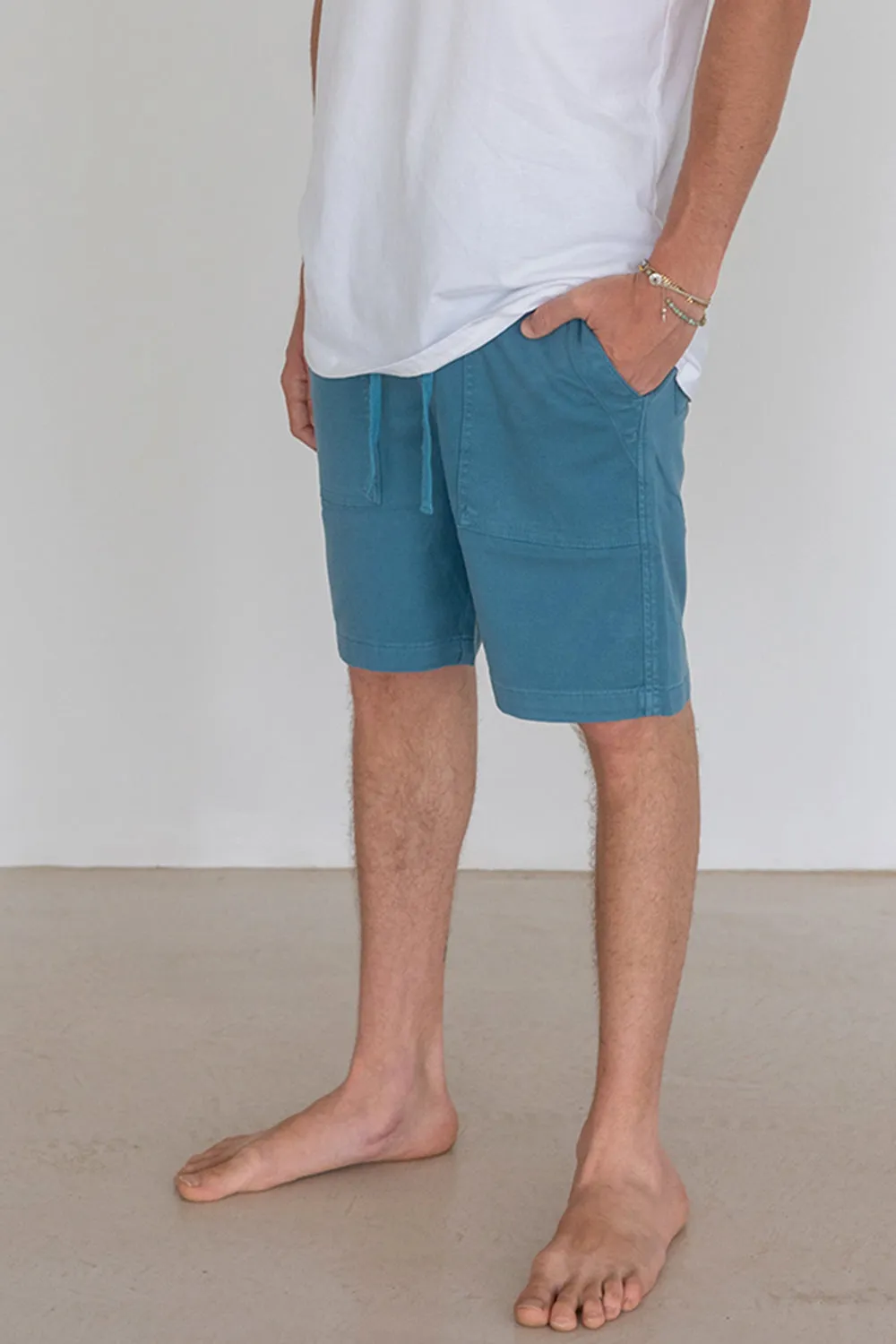 Short Pants Light Ocean