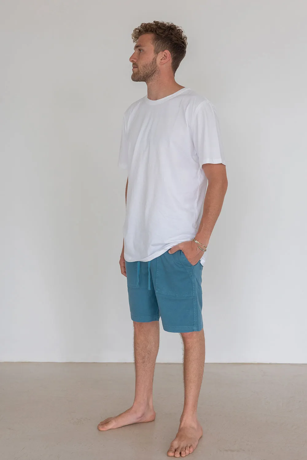 Short Pants Light Ocean