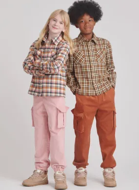 Simplicity Sewing Pattern 9864 Children's Shirt and Cargo Pants