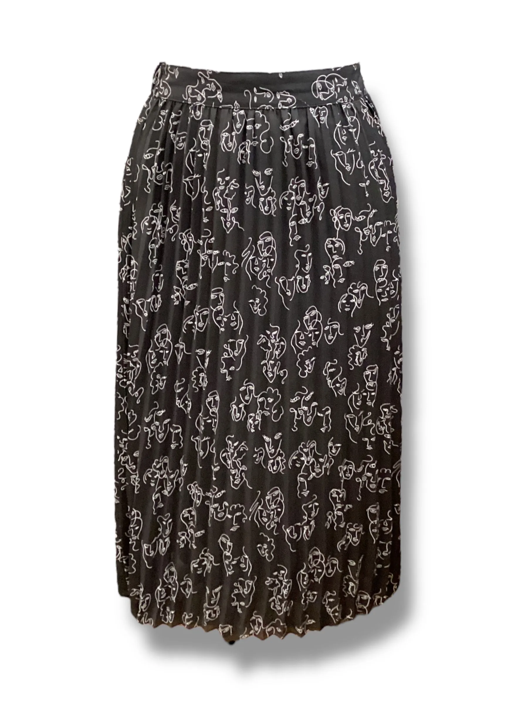 Skirt Midi By A New Day In Black, Size: S