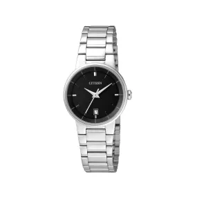 Sleek Silver Quartz Watch