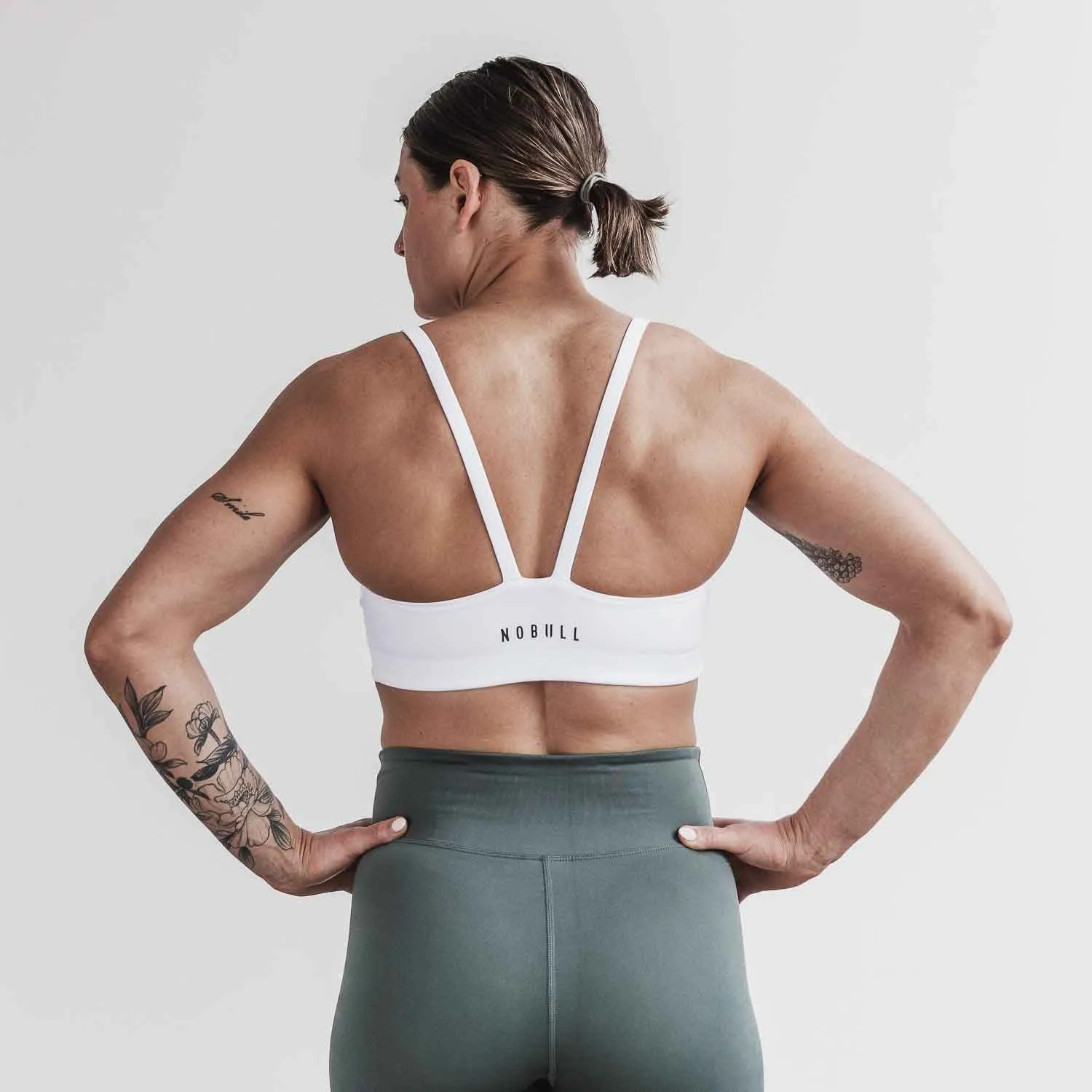 Sleek V-Back Sports Bra