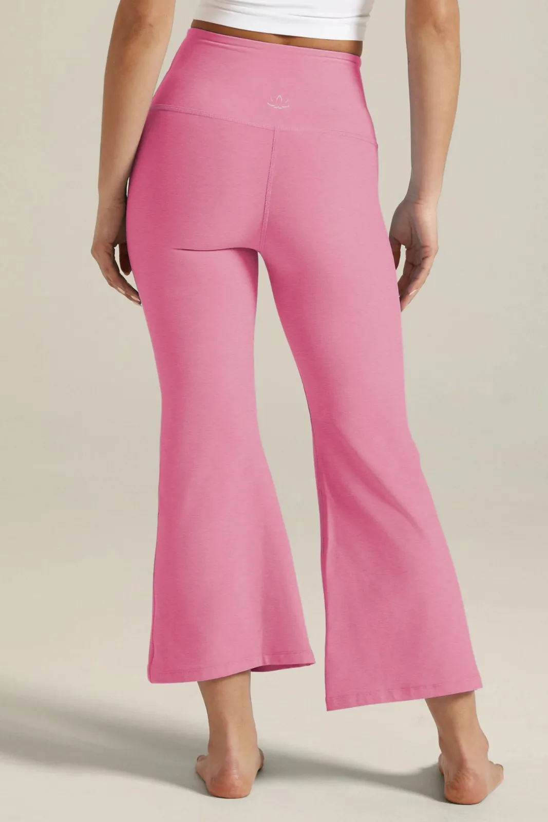 Spacedye Retro Cropped Pant, Pink Bloom Heather