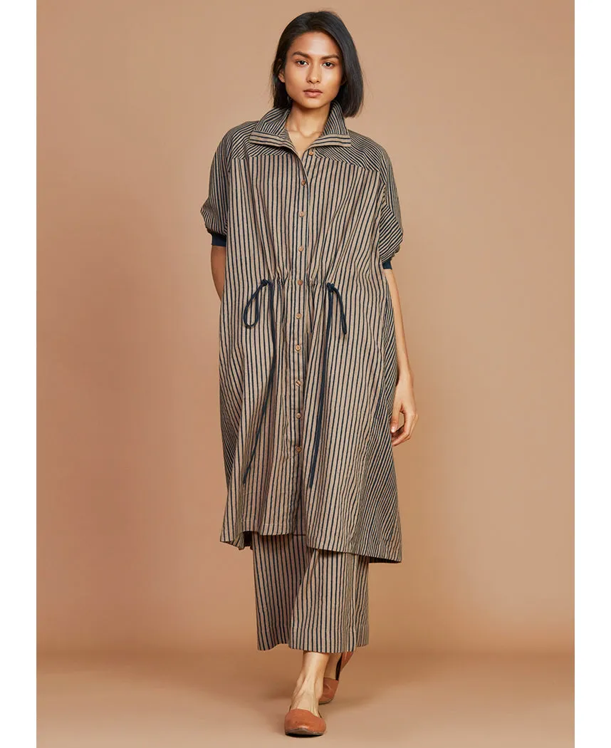 Striped Kaftan Set