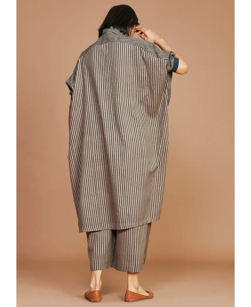 Striped Kaftan Set