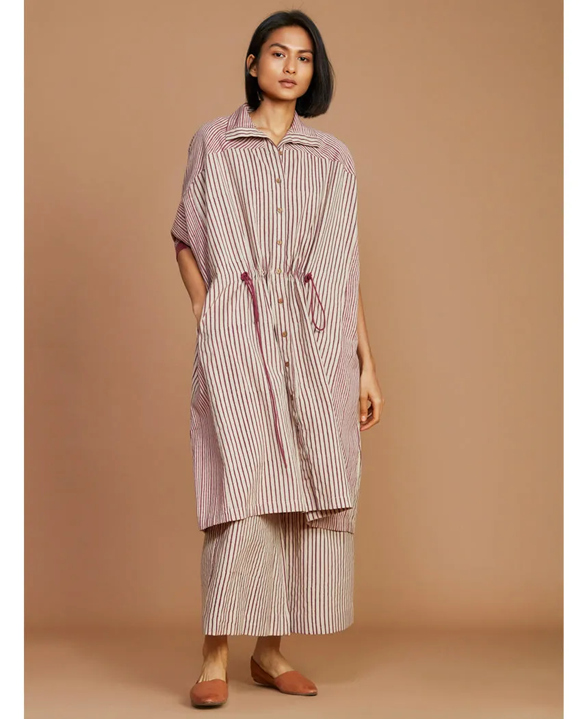 Striped Kaftan Set