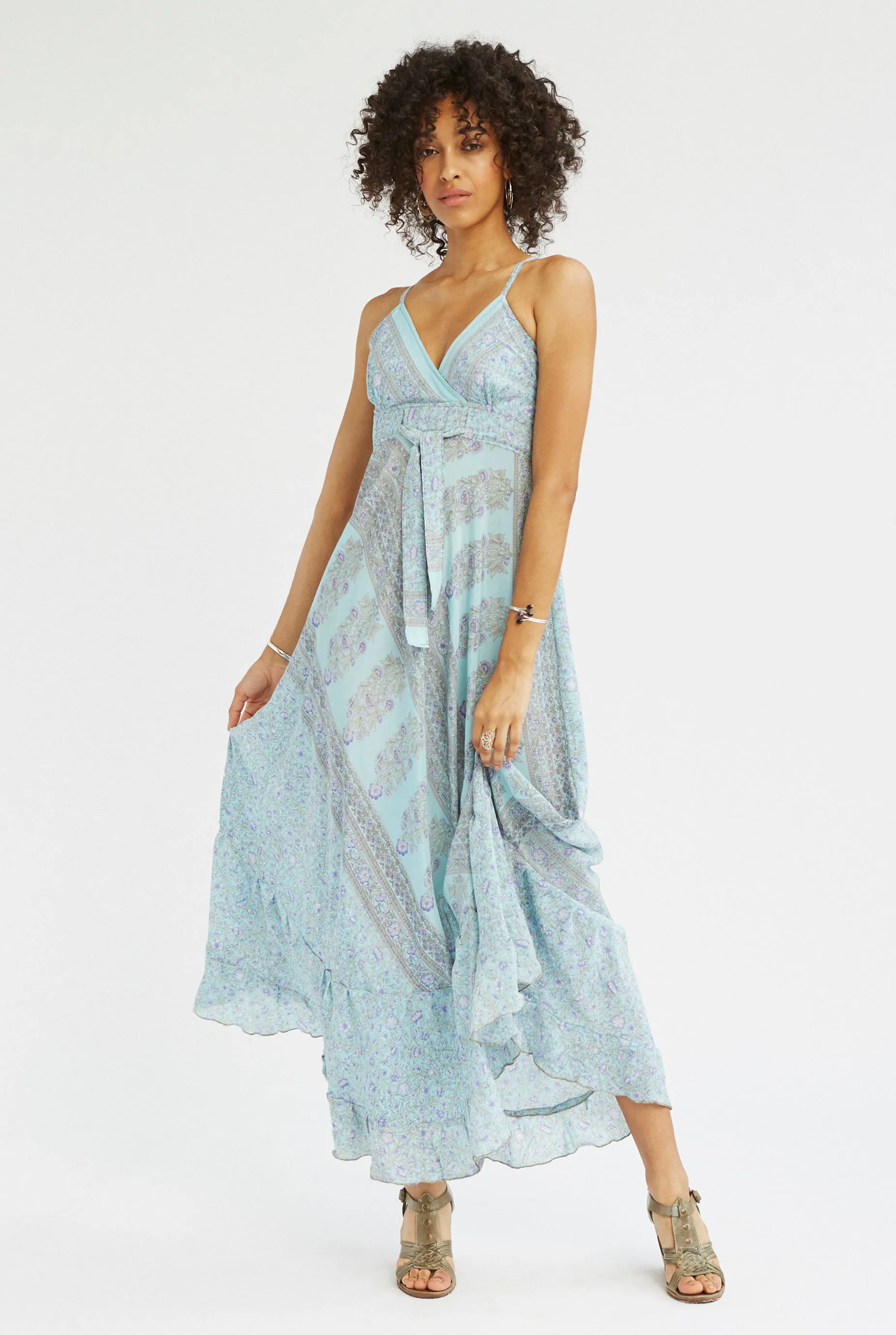 Summer Solstice Silk Dress