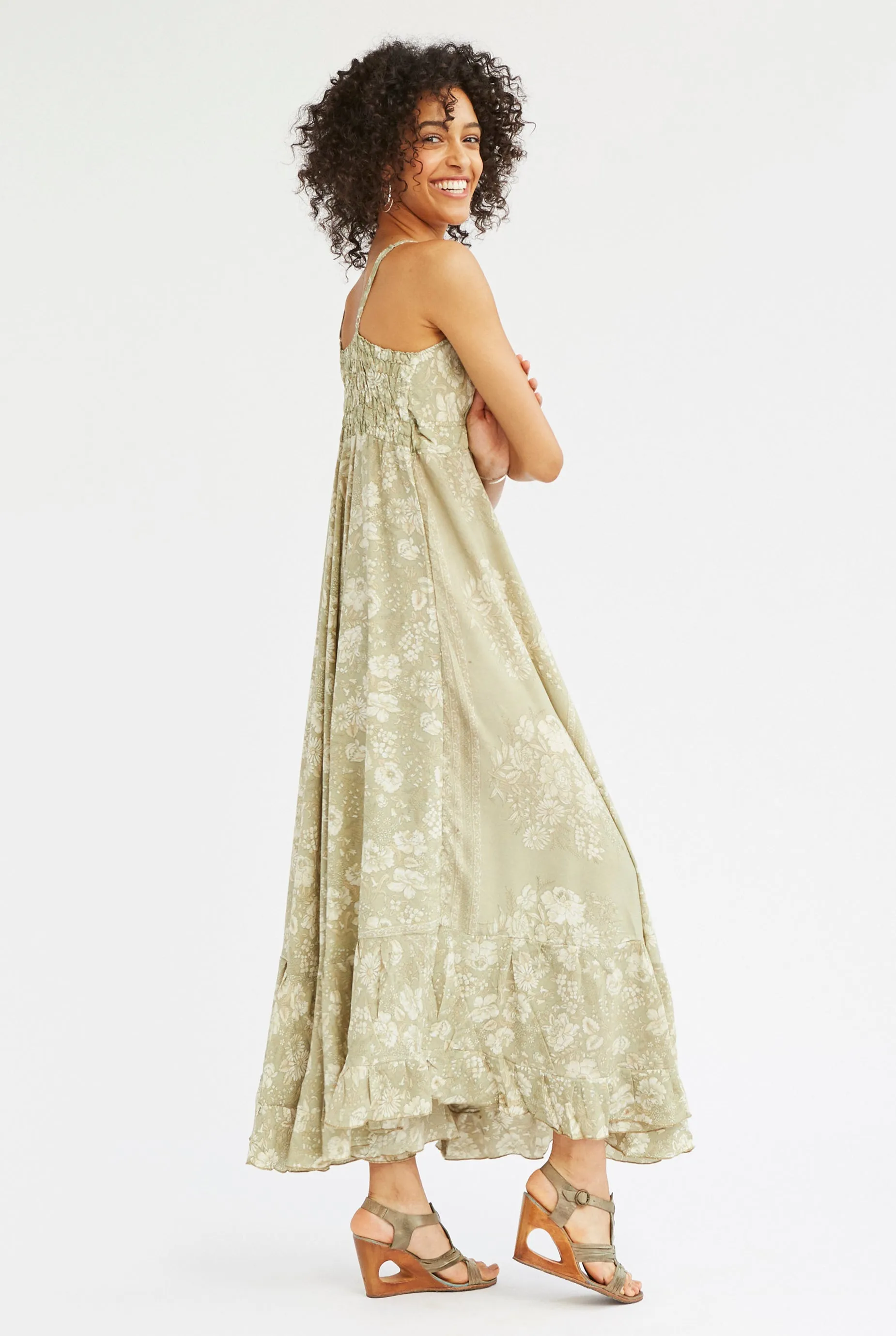 Summer Solstice Silk Dress