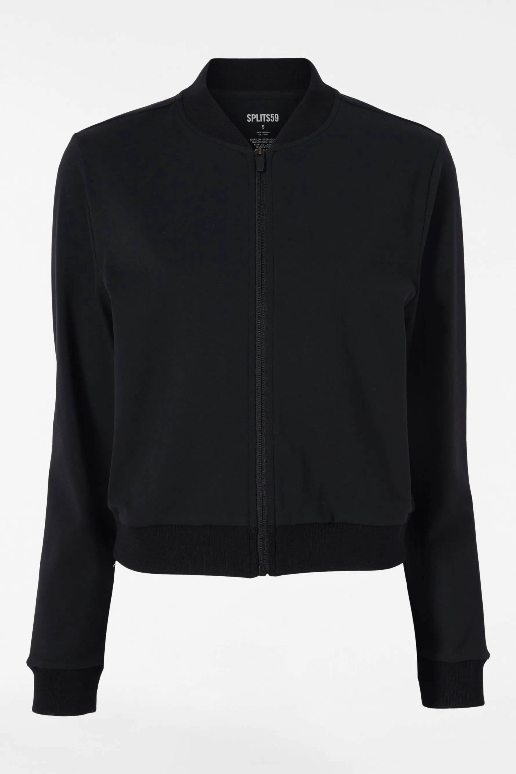 Supplex Bomber Jacket - Black