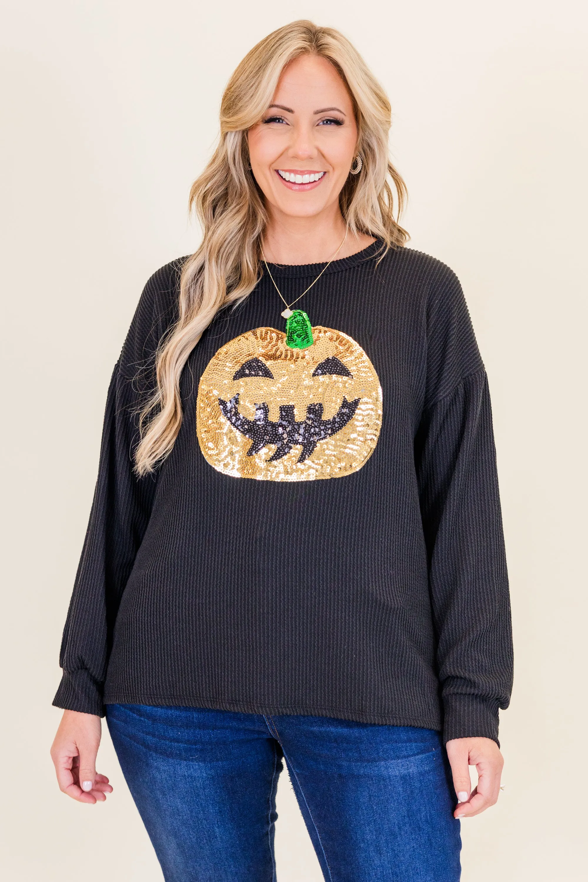 Sweet Or Spooky Pullover, Black