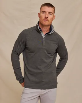 The Voyager - Performance 1/4 Zip Pullover - Charcoal Heather