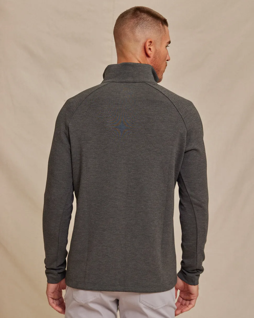 The Voyager - Performance 1/4 Zip Pullover - Charcoal Heather