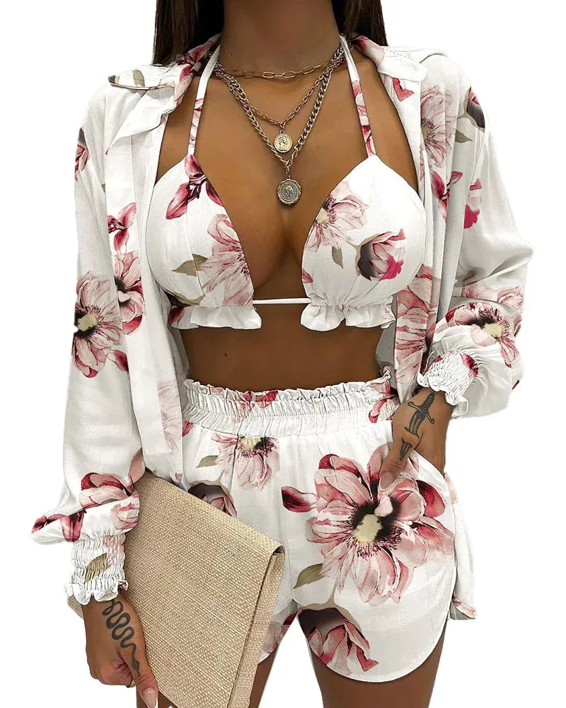 Tie Dye Print Brunch Wear Set