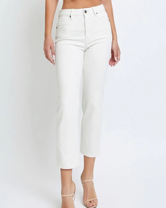 TRACEY SEA SALT WASH CROPPED JEANS