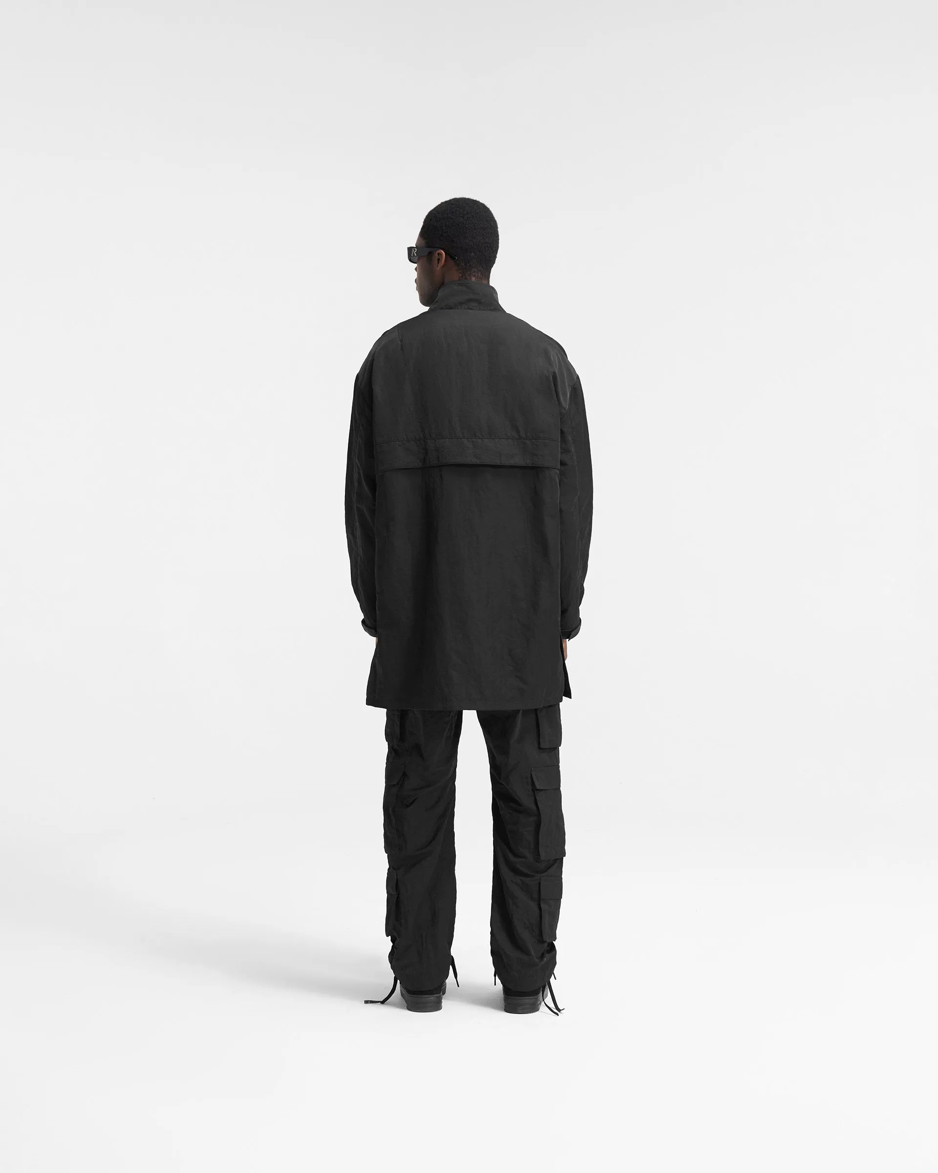 Track Overcoat - Black