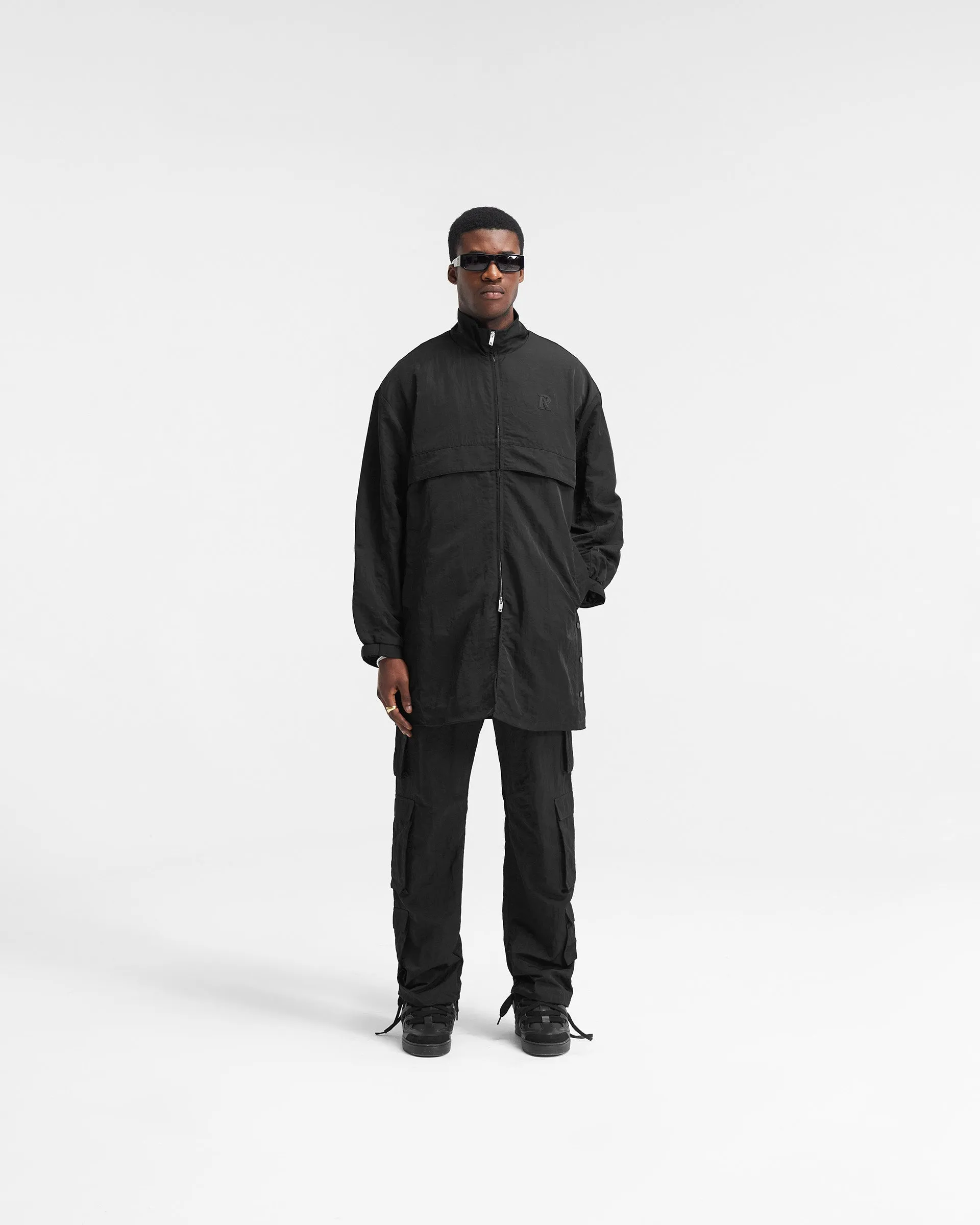 Track Overcoat - Black