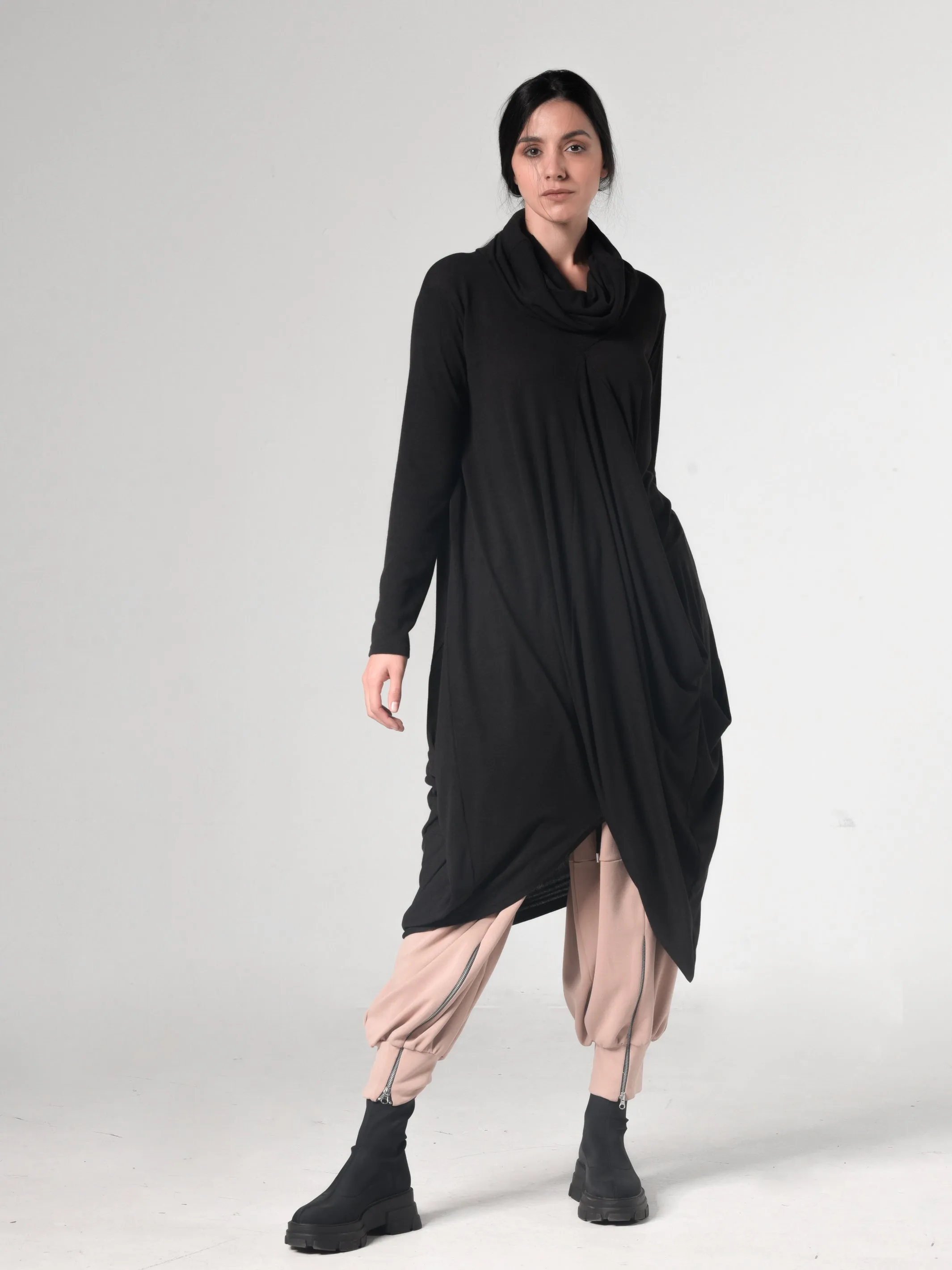 Turtleneck Long Tunic