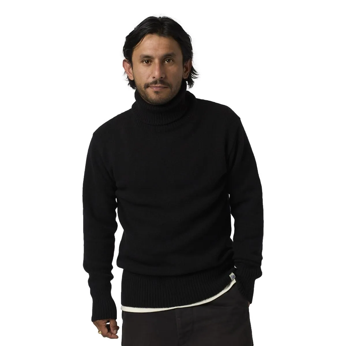 Turtleneck Sweater Deep Black